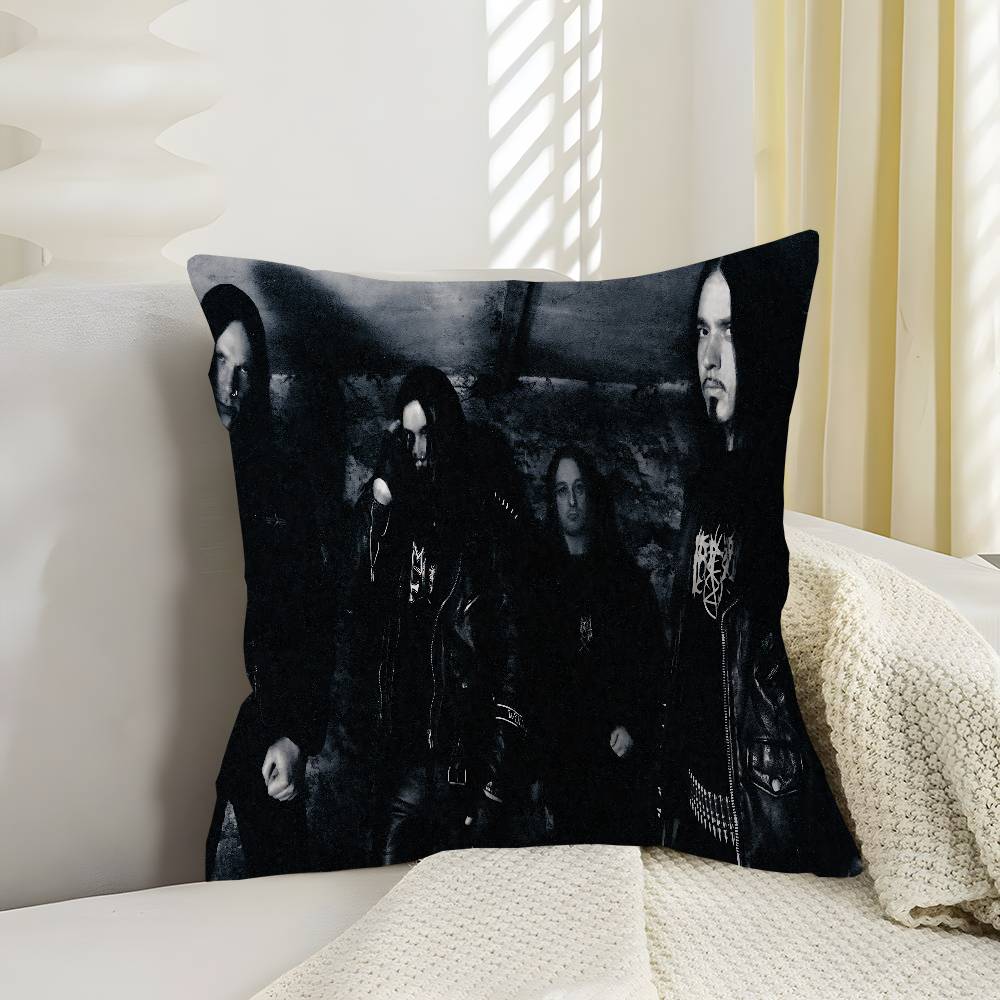 Band M-Mayhem Pillow Anime Pillow Sofa Bed Head Pillow Cover Cushion Cover 45X45 Cm Fashion
