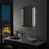 Day and Night - Day and Night Bathroom Wall Mirror with LED 60x80 Cm