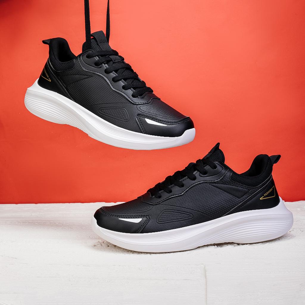 Herrenschuhe kalte klebrige Schuhe hochwertige Sport- und Freizeitschuhe Herren Herbst Neu Winter Leder Laufschuhe