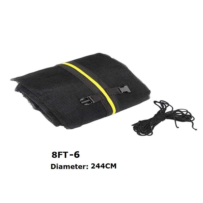 

Сменная защитная сетка для батута длиной 8 футов, внутренняя защитная сетка 8ft-6 poles