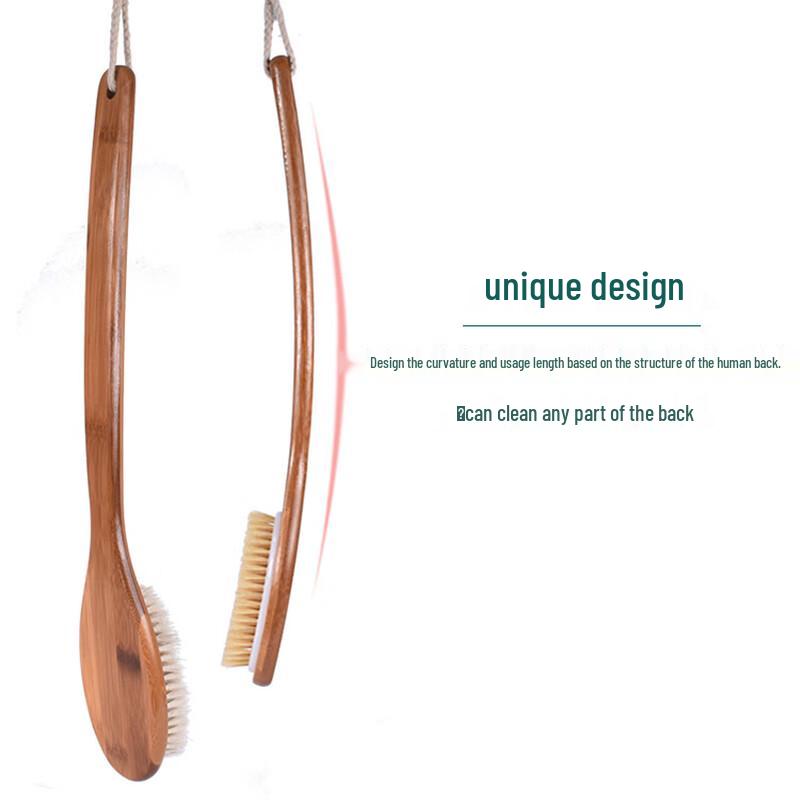 

Horsehair Body Scrub Brush