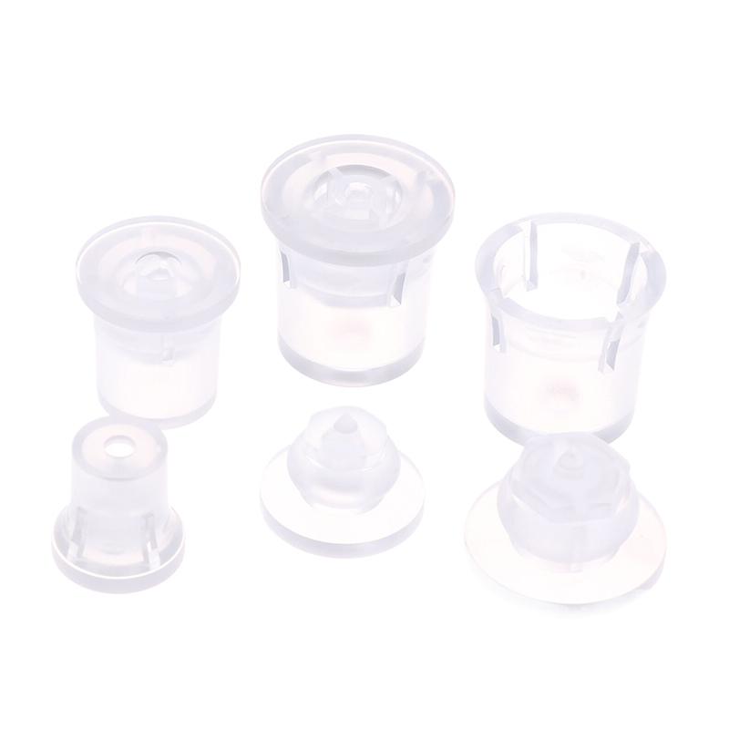 2Pcs Pc Translucent Advertising Nail Glass Nail Bracket Invisible Plastic Screw Frosted Screw For Glass Nail Advertising