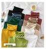 Dalang Knitwear Women's Slim Fit Turtleneck Sweater - Long Sleeve Solid Color Base Layer for Autumn/Winter
