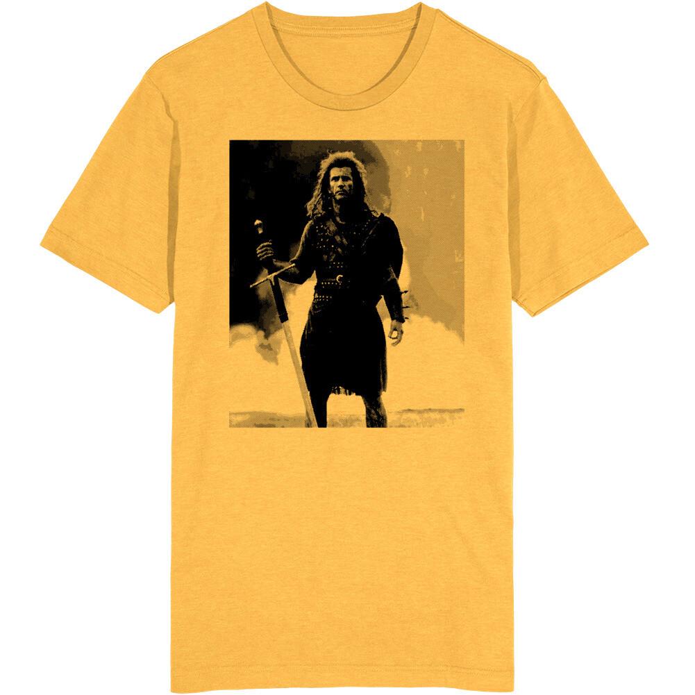 Mel Gibson Braveheart Movie Fan T Shirt