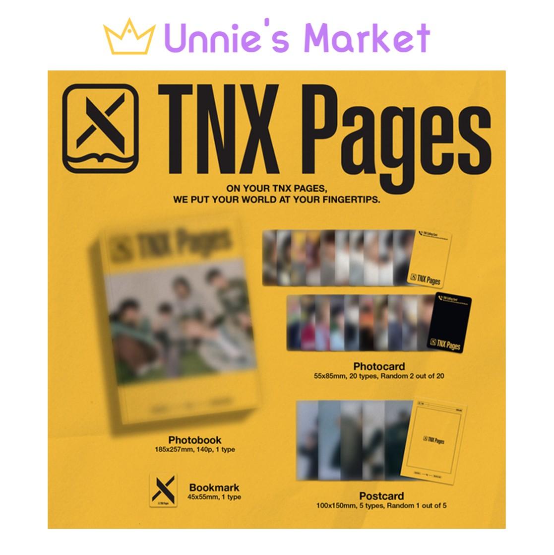TNX [Страницы TNX] версия PHOTOBOOK. Альбом + подарок 1EA