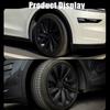 4PCS Hub Caps for Tesla Model Y Juniper 20-Inch 2025 Wheel Cover Performance Replacement Helix 2.0 Wheels Full Rim Accessories