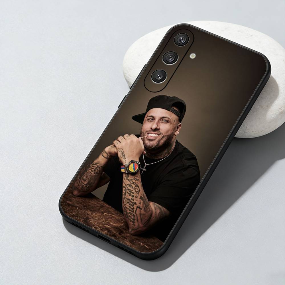 N-Nicky J-Jam Foto Phone Case For Samsung Galaxy A73,A72,A71,A70,A52,A51 Others Soft Black Cover
