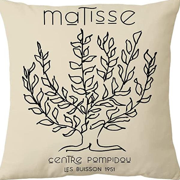 Modern Ins Style Pink Girl's Heart Pillow Case Nordic Linen Cushion Sofa Bedside Pillow