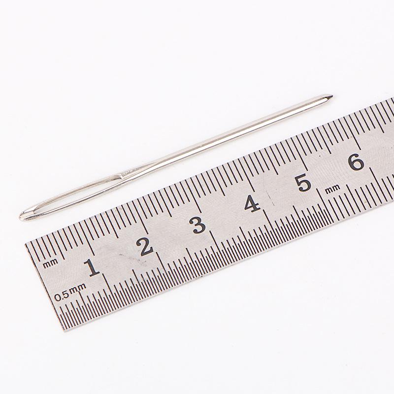 Set Ace cu Vârf Rotunjit și Ochi Mare pentru Pulover, Broderie cu Panglică și Tricotat