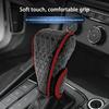 Gear Shift Cover Leather,Leather Automatic Gear Shift Knob Cover - Manual Shifter Cover,Car Gear