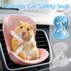 Secure Buckle Hamster Car Safety Seat Detachable Plastic Hamster Vent Mount Comfortable Small Animal Safety Carrier Small Pets