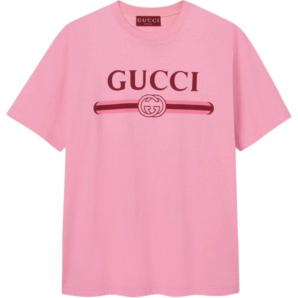 Gucci Logo Printed Jersey T Shirt 796395-XJHDH-5139