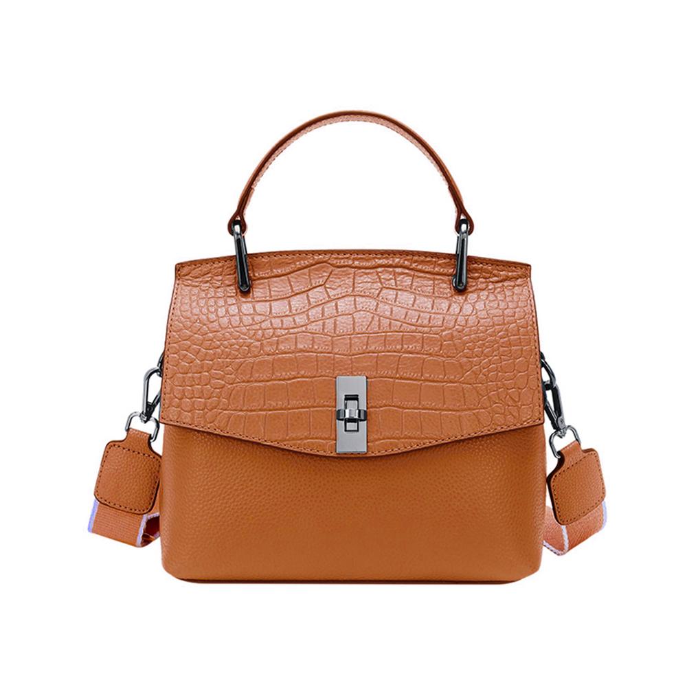 

Жіноча сумочка Zency з натуральної шкіри Stone Vintage Tote Bag коричневий