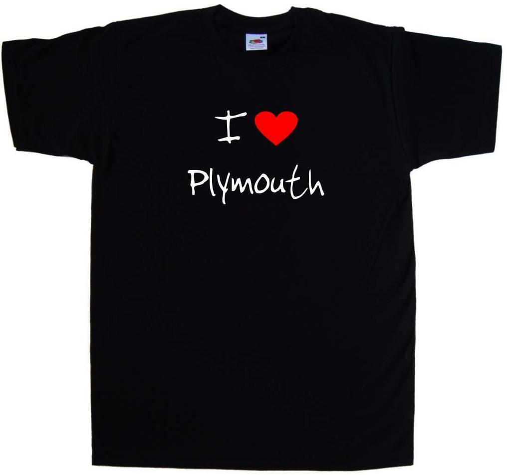 I Love Heart Plymouth T-Shirt