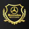 For Mercedes-Benz AMG C500 C200 C300 A B C E GLA CLA GLK GL ML GLE 1 stk. Bilkarosseri 3D-klistremerker Hvetaks Styling Emblem Bildekorasjon