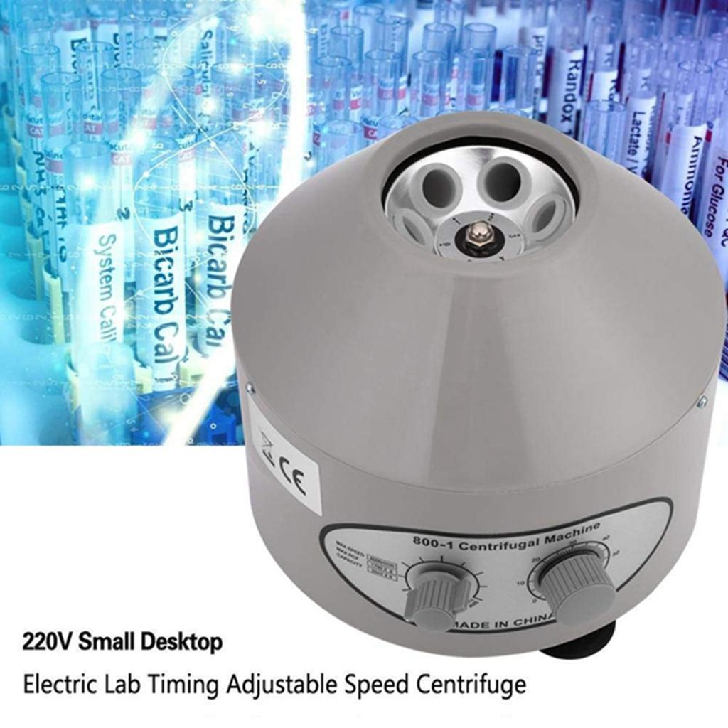 1pc Desktop Electric Lab Centrifuge Laboratory Medical Practice 4000rpm 6x20ml