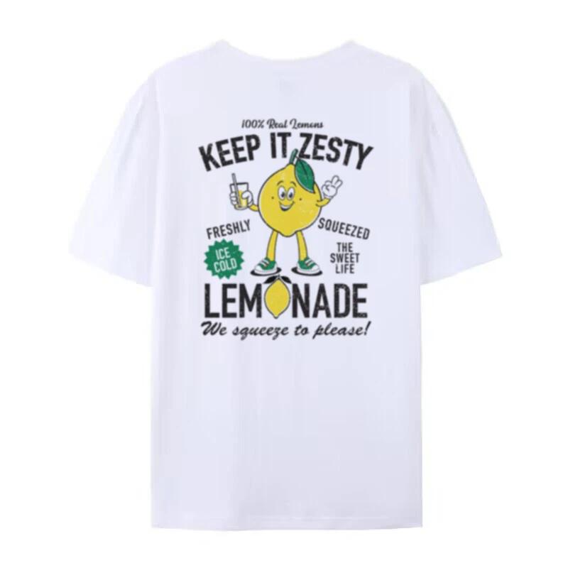 

Oversized Retro Funny Lemon TShirts Women Kawaii Streetwear Graphic Tees Vintage Fruit T Shirt Unisex Summer Fashion Clothing S