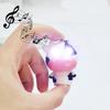 Cartoon Cow Sound Light Fidget Keychain Hanging LED Eyes Cow Pendant Cow Bag Pendant Daily Decor