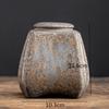 Vintage Stoneware Tea Caddy Ceramic Airtight Jar Storage Tea Cans Tea Box Storage Tank Tea Container Decorative Jar Sugar Bowl