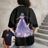 New Sailor Moon Heart T-Shirt Summer Unisex Loose and Breathable Cotton T-shirt Top