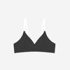 Underwear Women's Summer Thin Section Without Steel Ring French Triangle Cup Girl Cotton Bra Soft Support Gather Bra