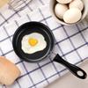 Egg Flat Bottom Nonstick Pan Fried Egg Boiled Food Camp Cooking Multicolor
