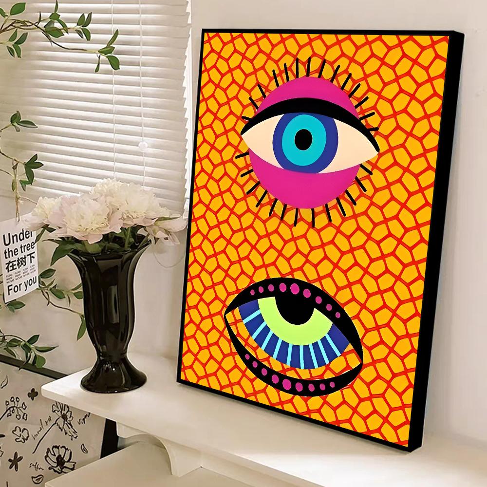 

Wild Leopard Tiger Vase Flower Girl Power Whitepaper Poster HD Quality Poster Wall Art Painting Study Room Wall Decor 21X30CMNo Framed
