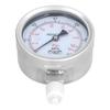 Y100BF 00.6MPa Radial Pressure Gauge Stainless Steel CorrosionResistant ShockResistant OilFilled