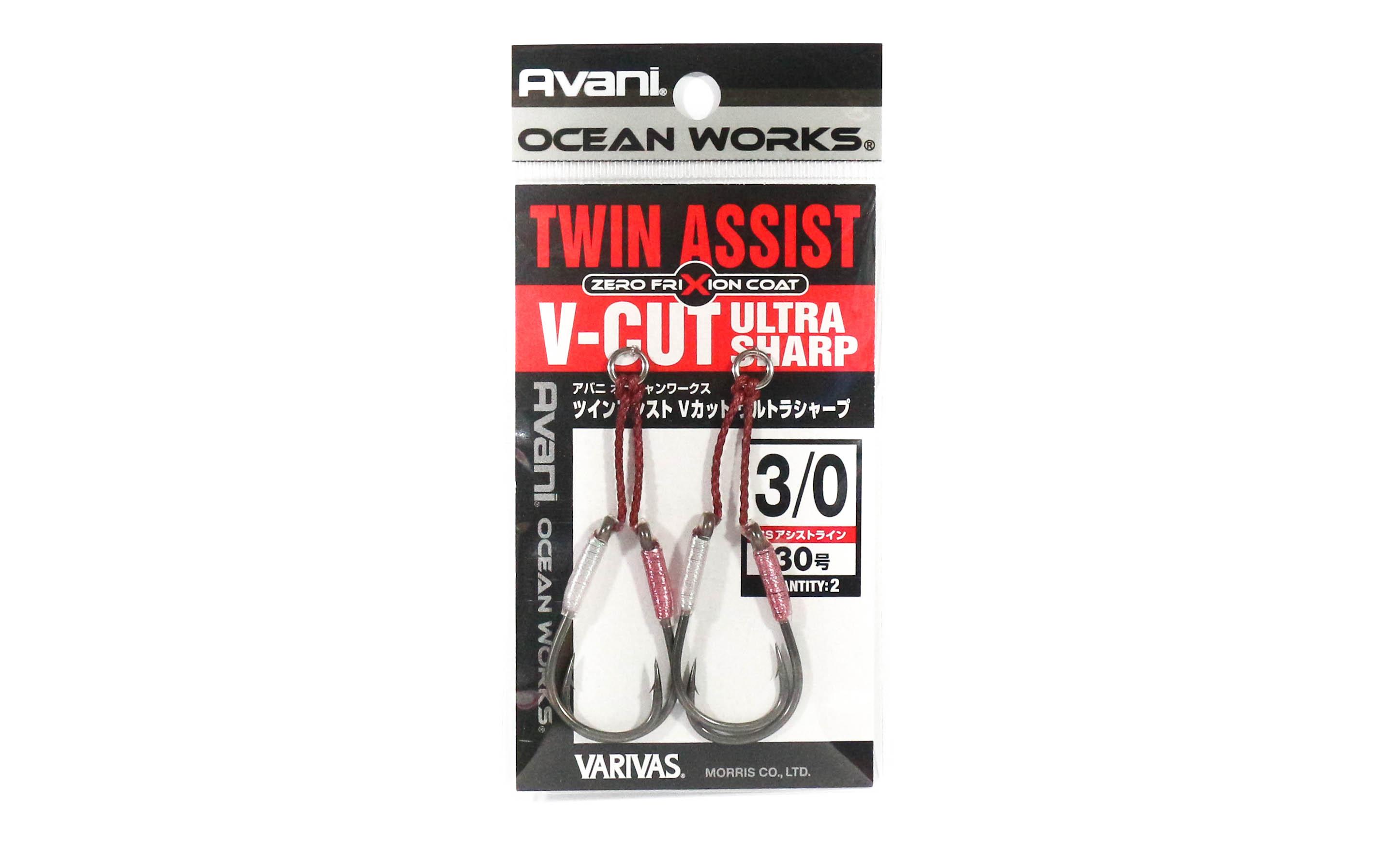 

Varivas AH-68 Ocean Works Twin Assist V Cut Ultra Sharp, размер 3/0 (4612)