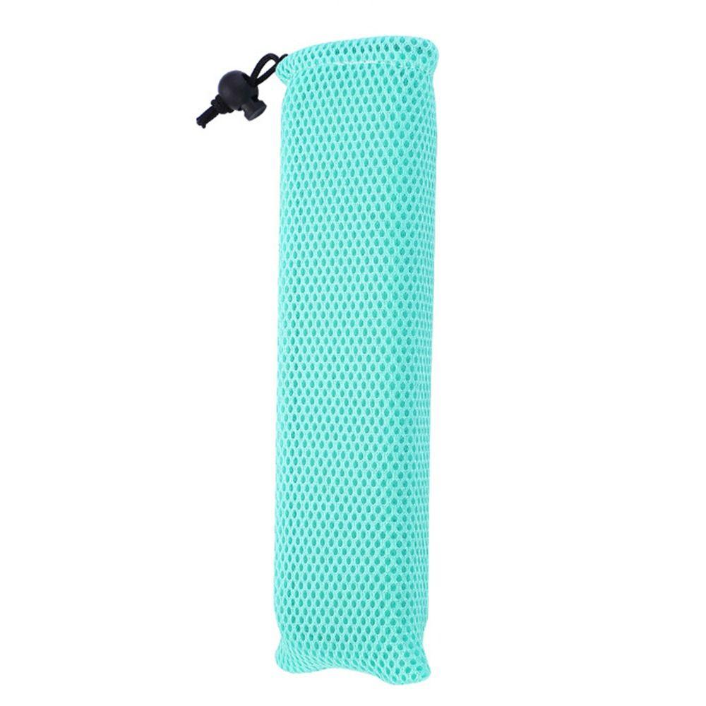 

Multi Purpose Portable Tableware Pouch Mesh Drawstring Bag Storage Bag Tableware Storage Bag зелёный