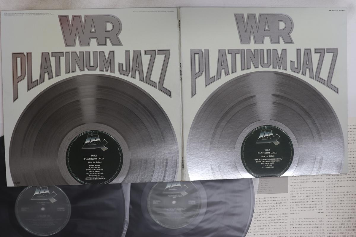 

LP Record WAR - Platinum Jazz AW90034 LAX 1977 Japan Soul/Funk Used