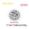 MOC Bricks Technical Gear Series Worm Rack Box Differential Compatible All Brand Car ModelBuilding Blocks Bulk Replace Parts Toy