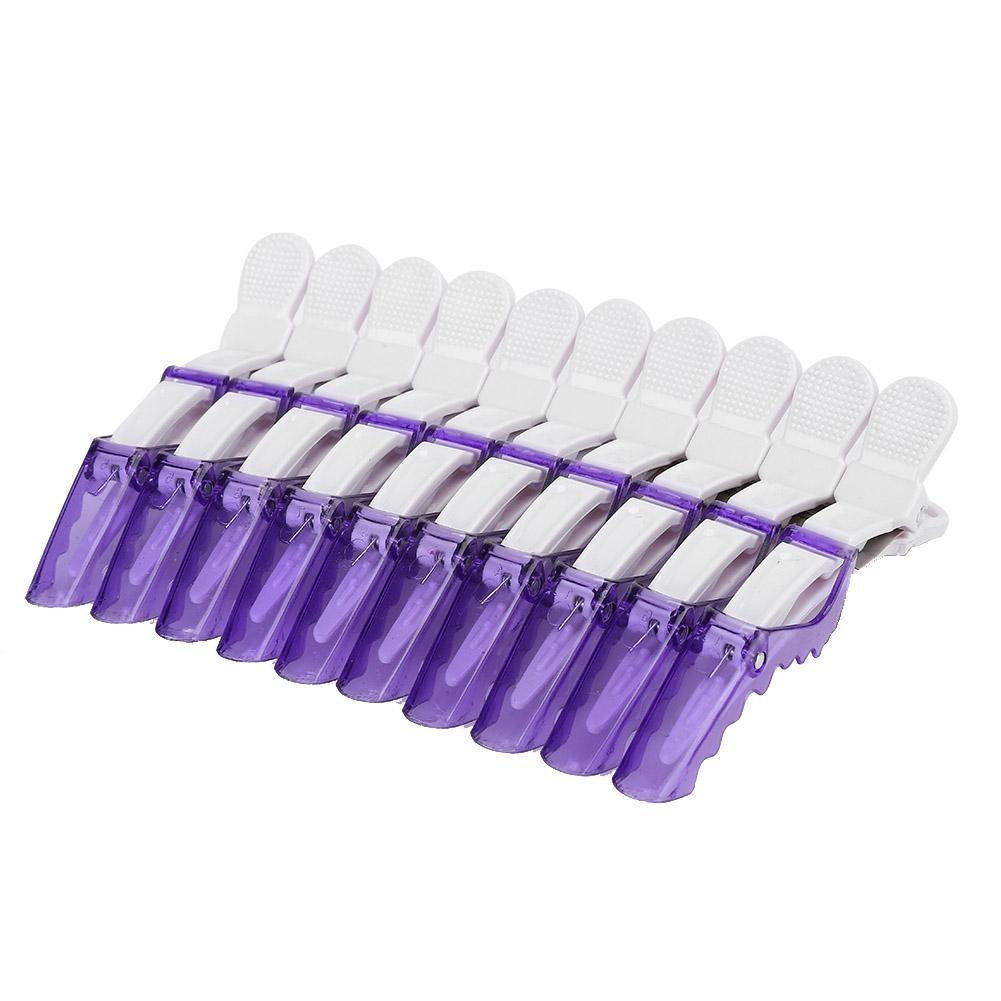 10pcs Duckbilled Clip Hair Partition Hairdressing Hairstyle Pin for Hair Salon Barber Shop