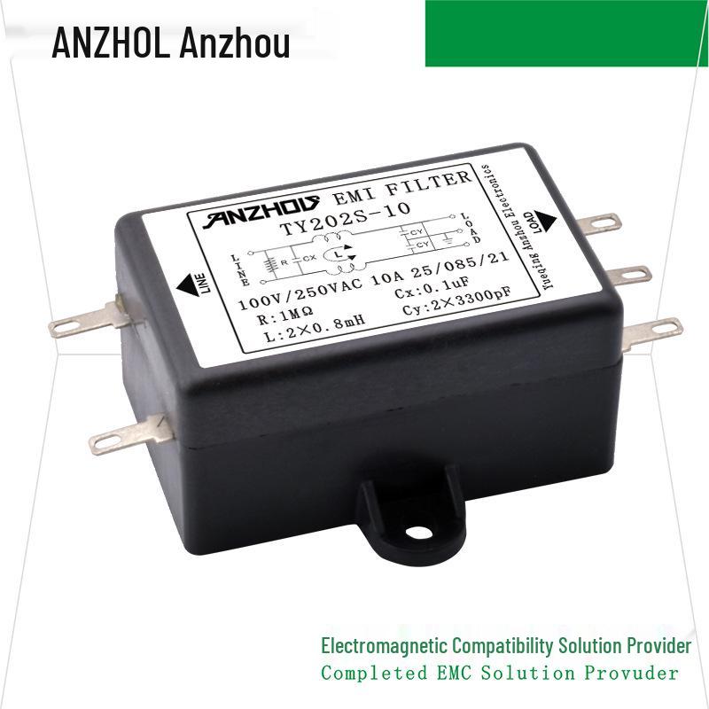 Anzhou EMI Power Filter TY202S Series (1, 3, 6, 10)