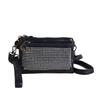 Women's Small Square Bag With Diamonds Shoulder Crossbody Bag