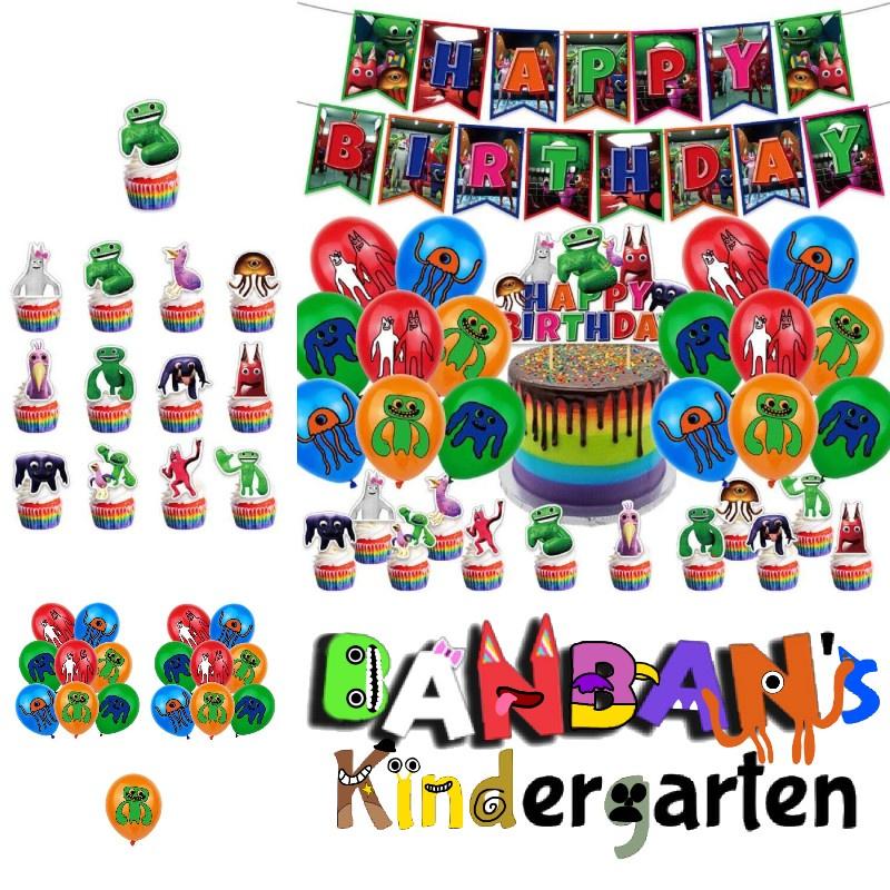 Garten Of Banban Theme Party Birthday Decoration Kit High Quality And Safe Materials