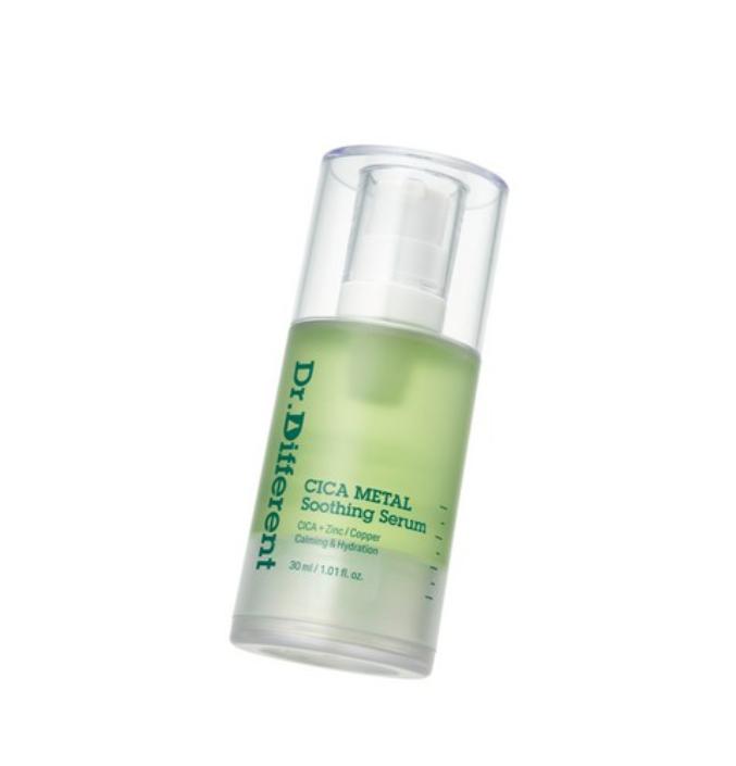DR.DIFFERENT Cica Metal Soothing Serum for Instant Cooling & Sensitive Skin Relief