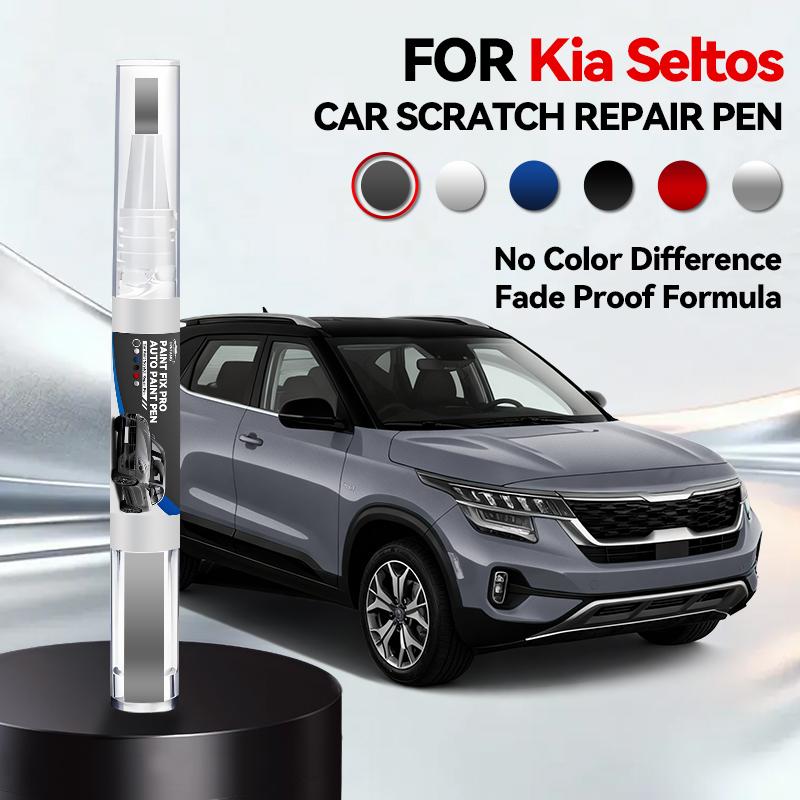 

OPRTAMG Hot Purpose Vehicle For Kia Seltos Paint Repair Pen Touch Up Scratch Remover DIY Auto Accessories Black White Blue Orang