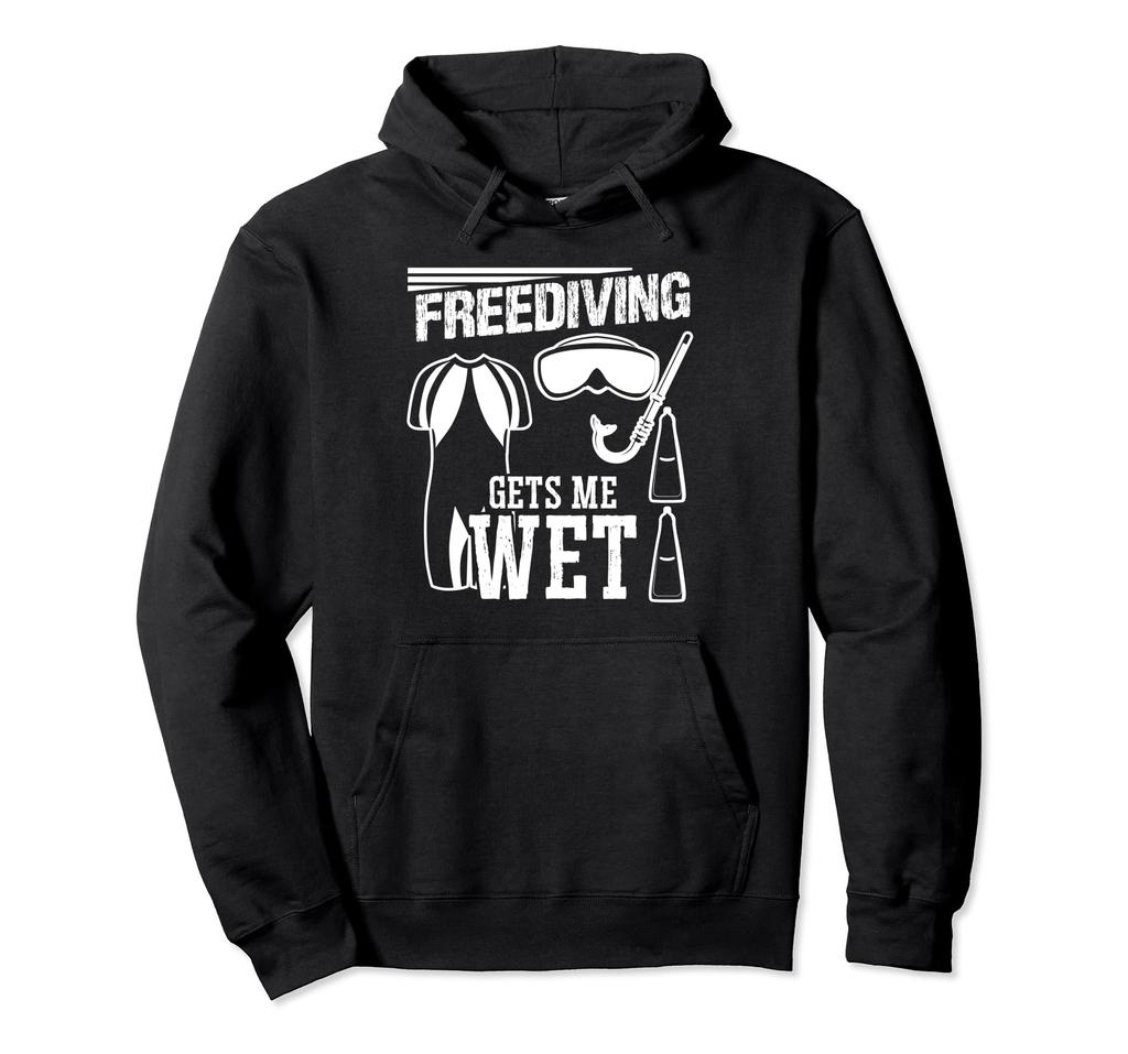 Freediving gets me wet diving costume apnea diving hoodie men's