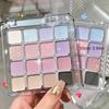 16Color Eye Shadow Plate Eyeshadow Girl Beginner Makeup Tray Sculpture Highlight Cosmetic For Girls Accessories Cosmetic