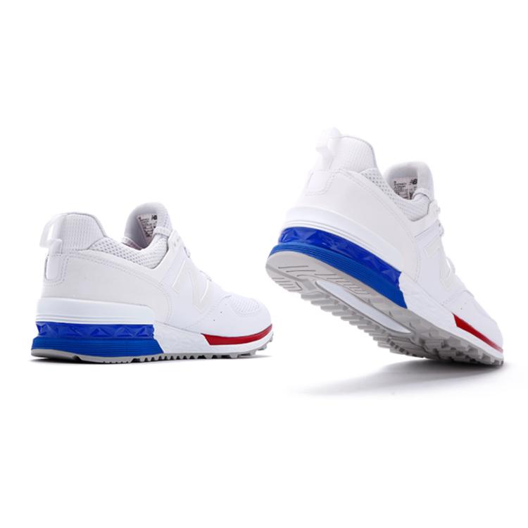New Balance 574 Sport 'USA Flag' (Unisex) White / Red / Blue Running Shoes MS574SCN