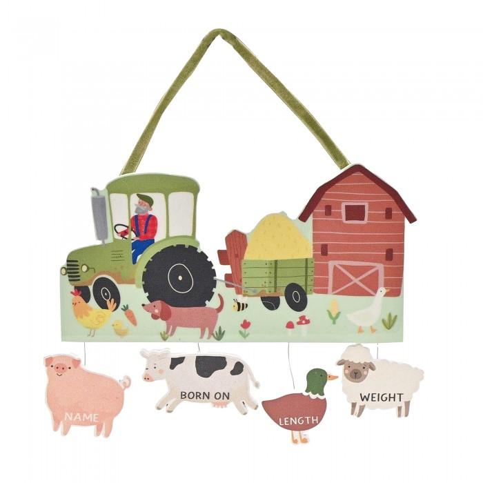 Feiern Vorlesezeit Daten Old MacDonald Plakette