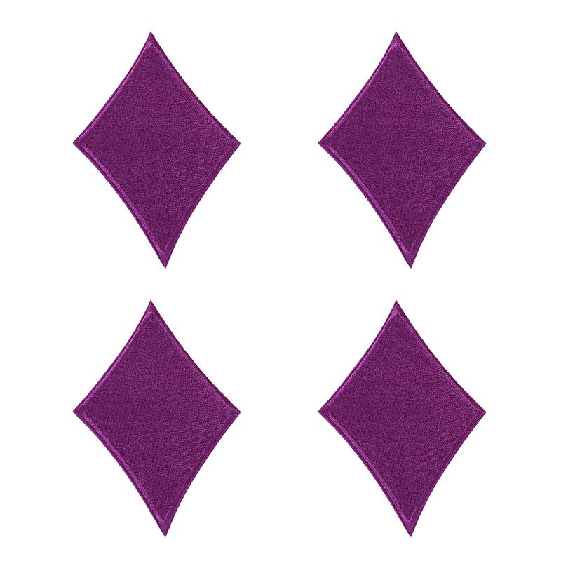 10pcs Wholesale New Poker Trend Embroidery Patch On Clothes Jackets Diy Decoration Cartoon Iron On Patches For Clothing Access 