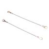 2Pcs 10.6in Tailgate Cable Hook Stainless Steel Wire Automotive Tailgate Cable Replacement for Mule 3000 3010 3020