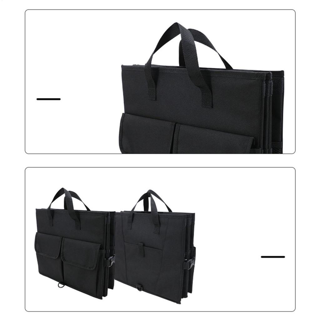 Truck Organizer Foldable Portable Multifunctional Auto Accessories Car Storage Box For Road Trip Travel Camping Picnic Long