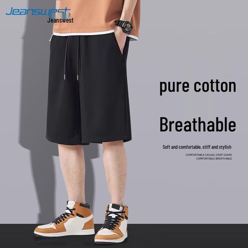 Jeanswest Men s Cotton Summer Casual Shorts L