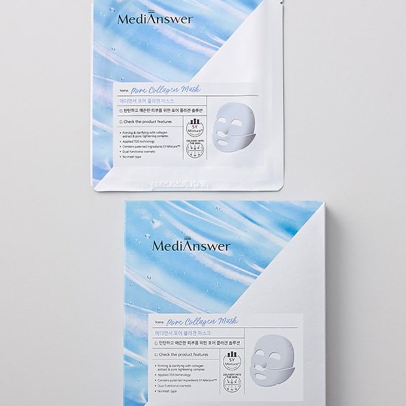 [MediAnswer] Pore Collagen Mask 1 Box (5 Sheets)