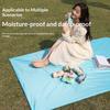 Pocket Size Beach Mat Picnic Blanket Sandproof Waterproof Moisture Proof Non Slip Portable for Outdoor Camping Travel Use