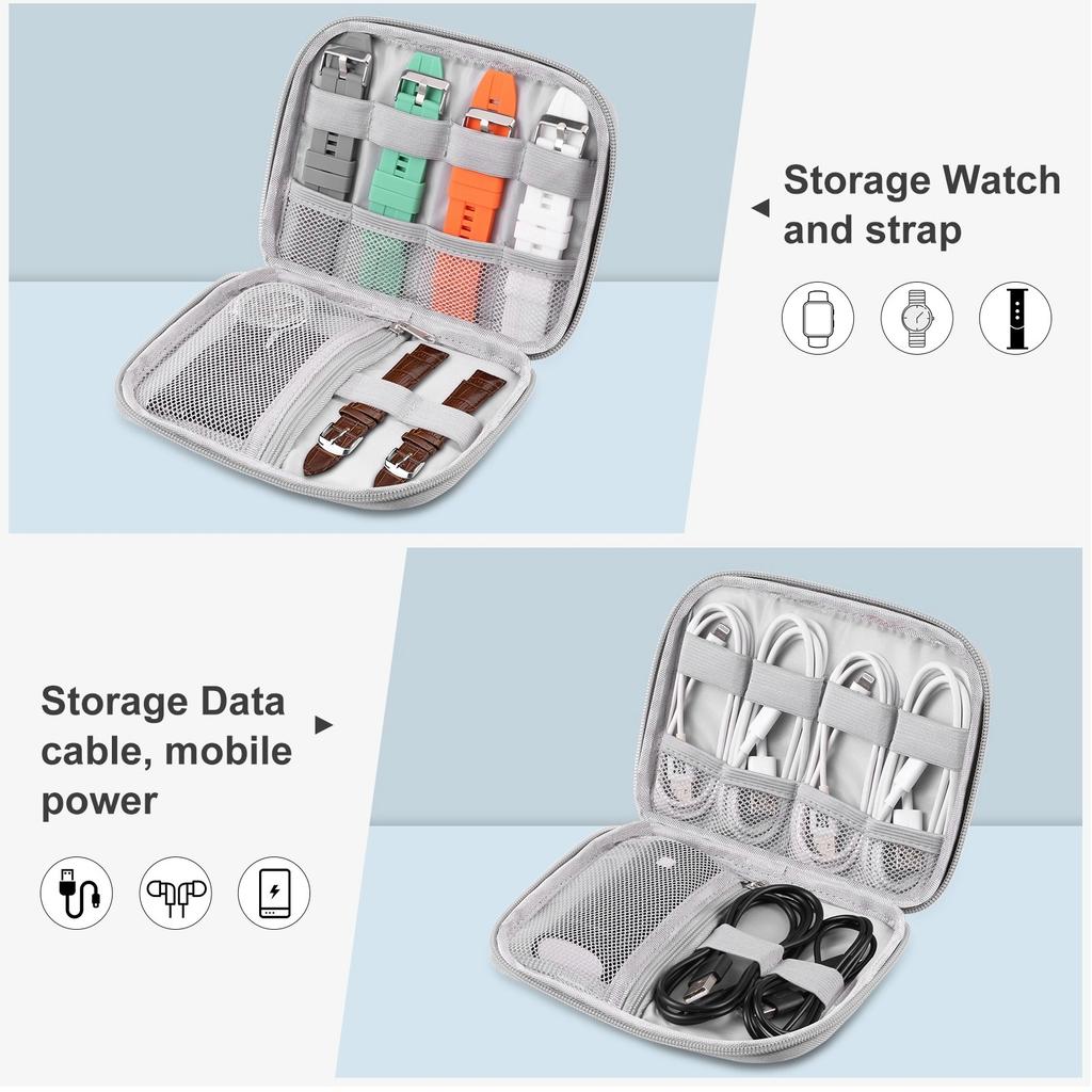 Data Line Storage Bag Lightweight Portable   Design Electronic Accessories   Bag for Travel