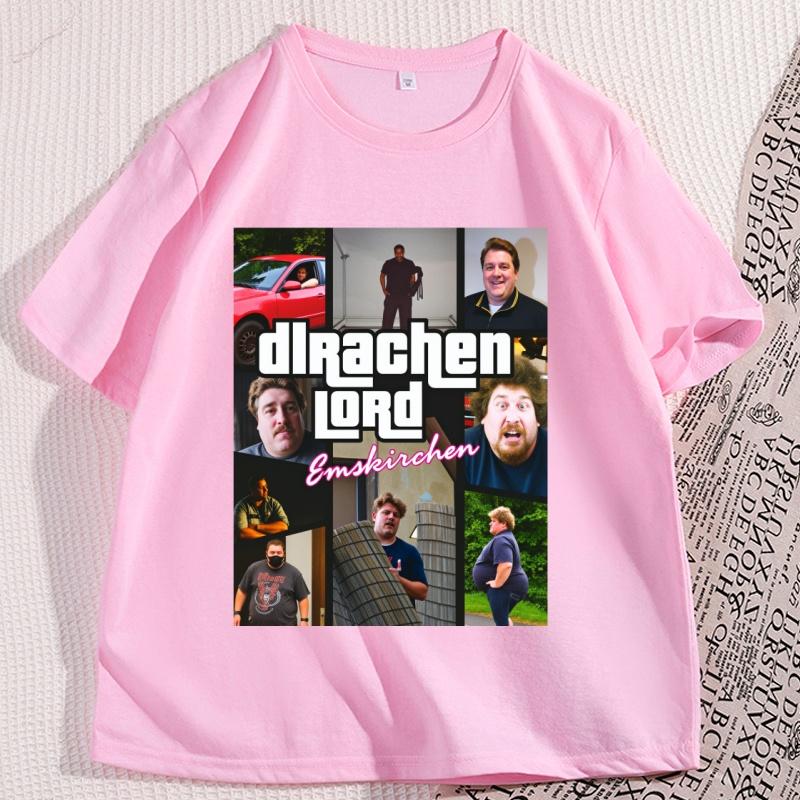Funny Dragon Game TShirt Men Women Casual Cotton Short Sleeve Round Neck Tshirt Loose Streetwear High Quality Comfortable Tops